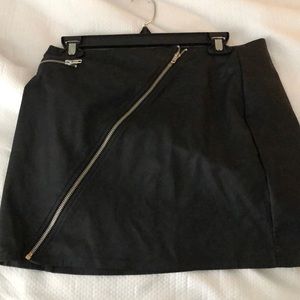 Leather skirt